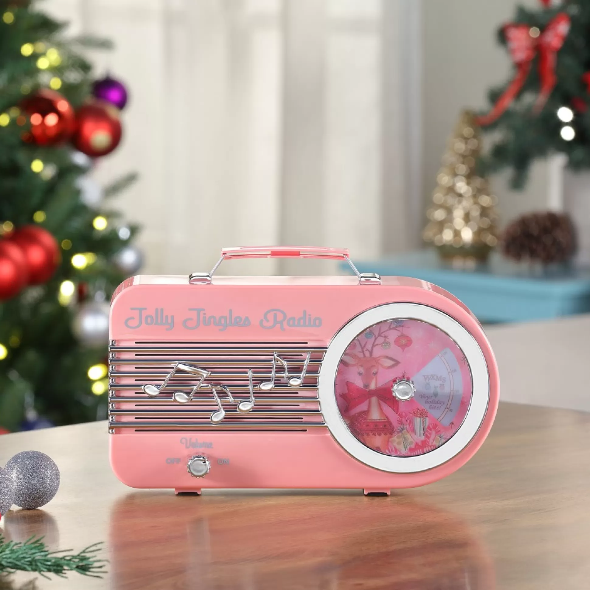 Fashion Mr. Christmas 10.5" Jolly Jingles Radio