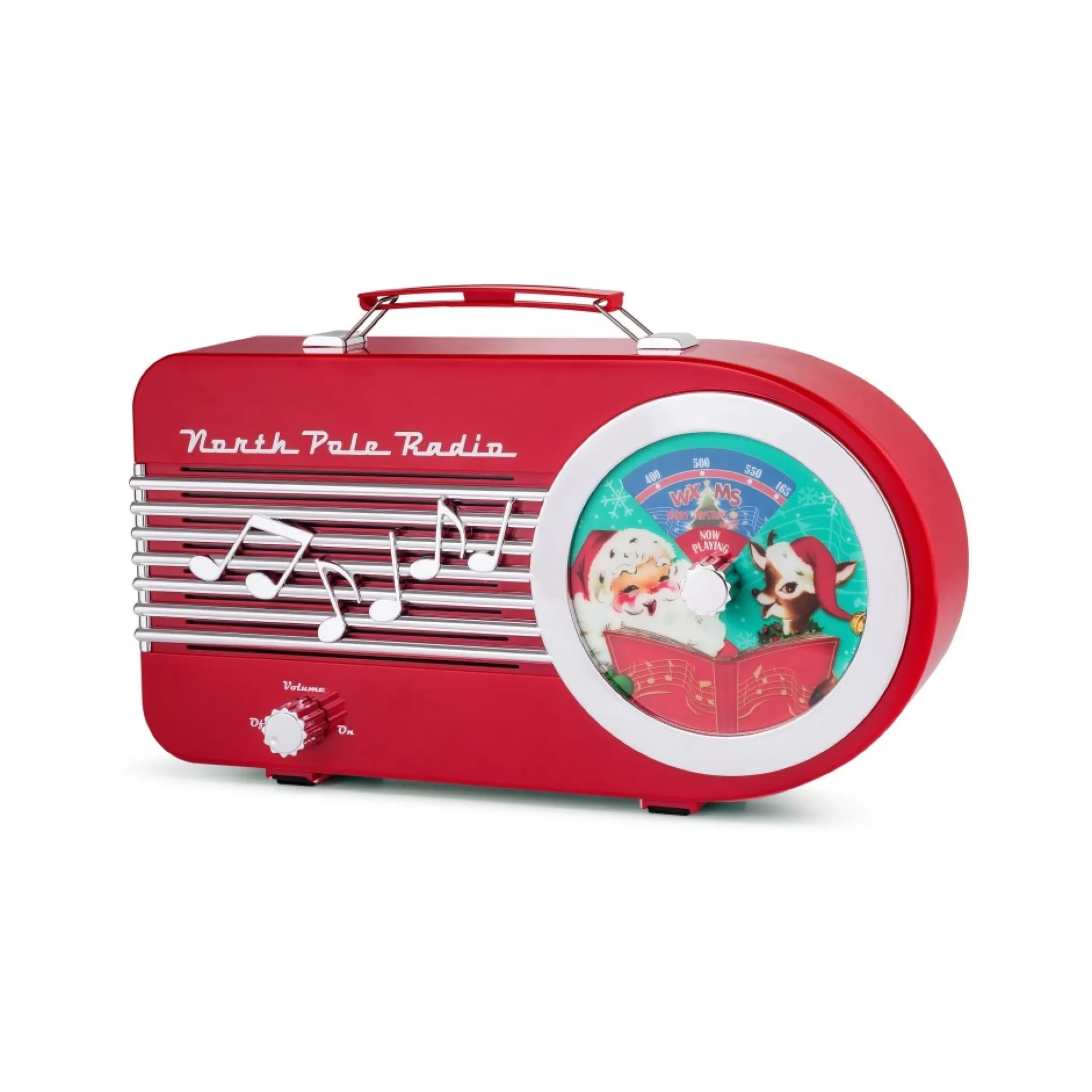Sale Mr. Christmas 10.5" North Pole Radio