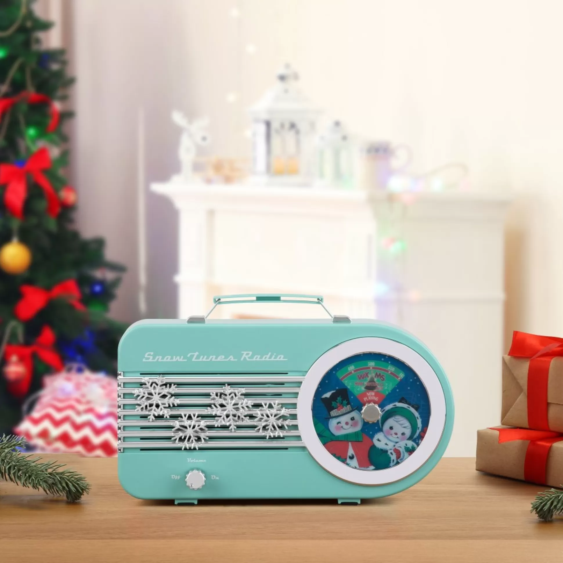Discount Mr. Christmas 10.5" Snow Tunes Radio
