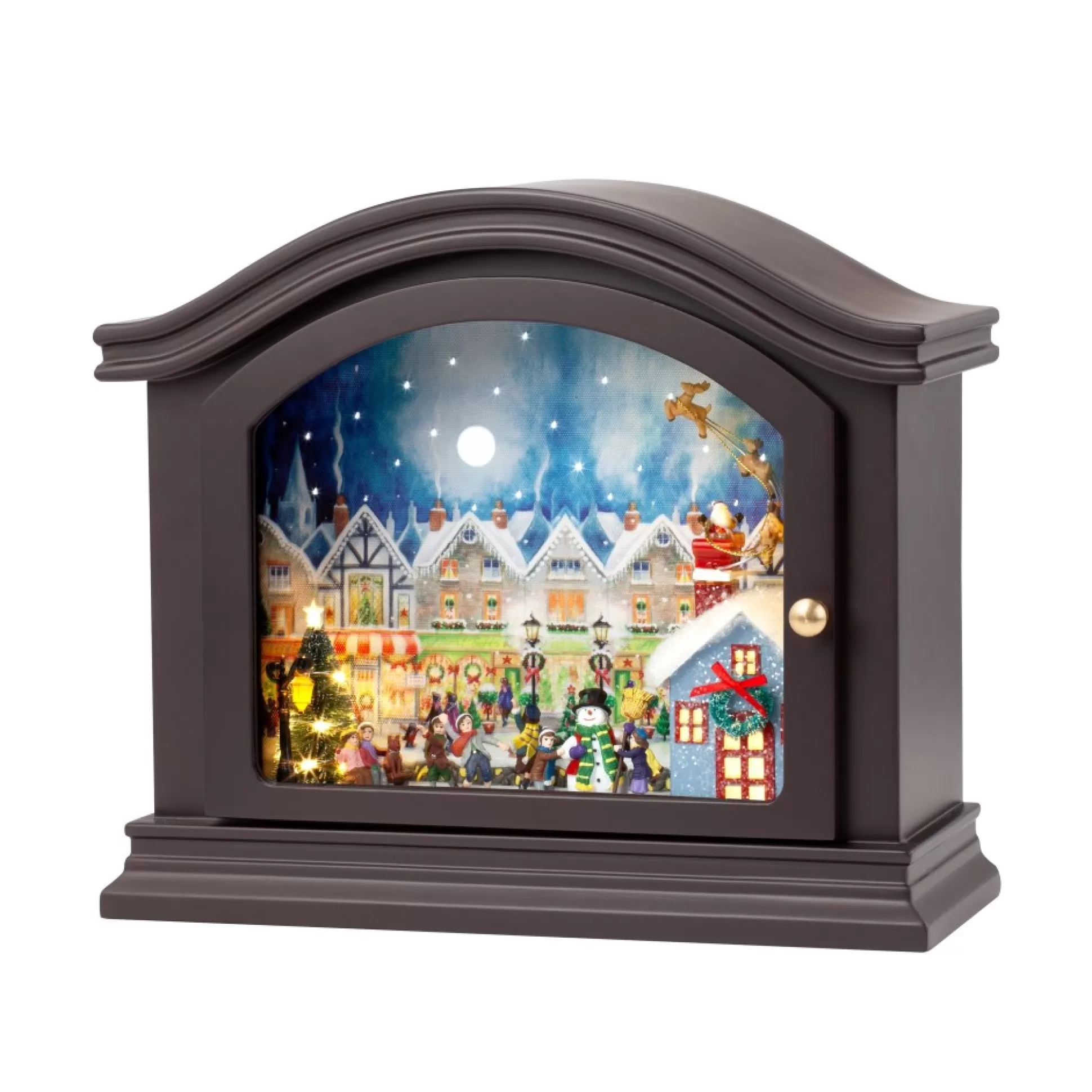 Flash Sale Mr. Christmas 12" Animated Mantel Music Box