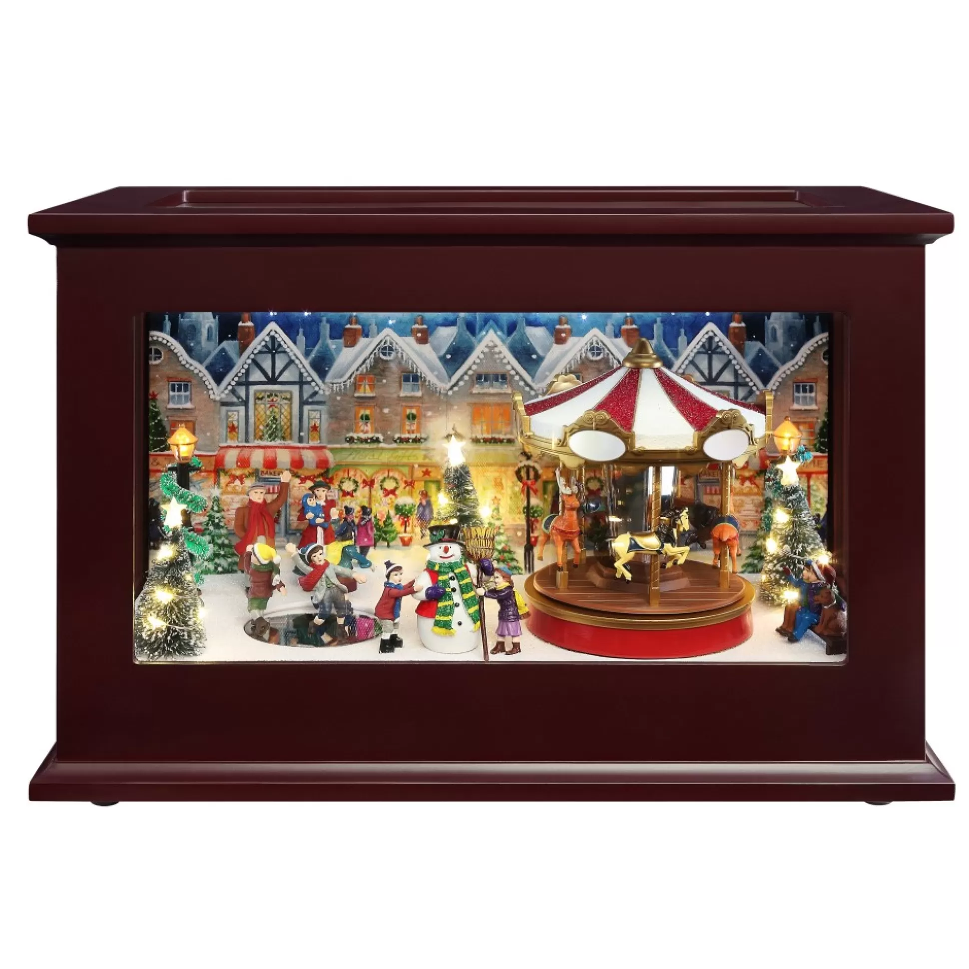 Hot Mr. Christmas 13" Heirloom Christmas Music Box