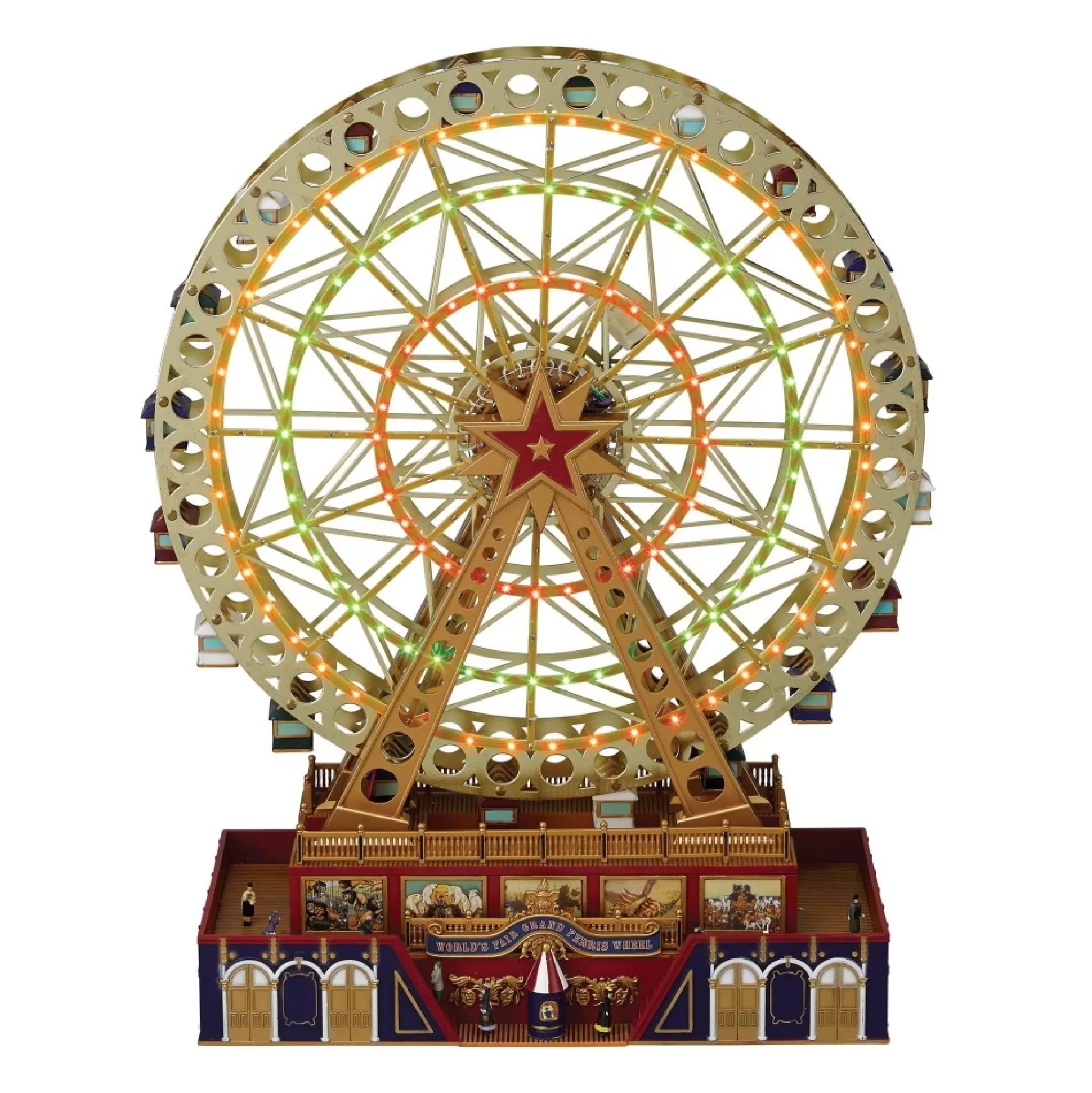 Online Mr. Christmas 15" Animated World's Fair Grand Ferris Wheel