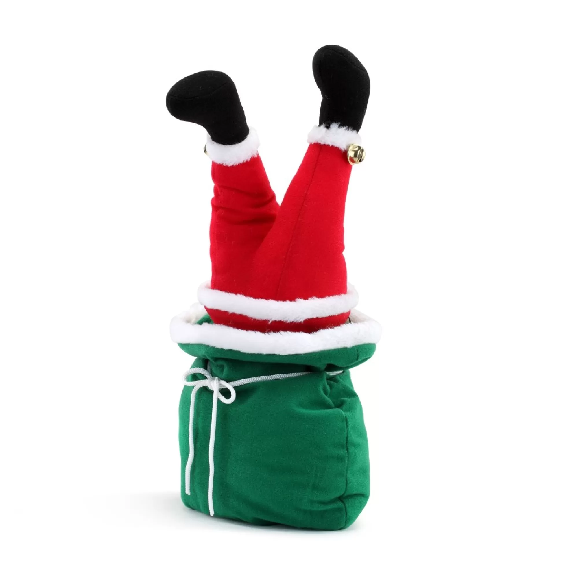 Sale Mr. Christmas 17" Animated Kicker In Bag - Santa