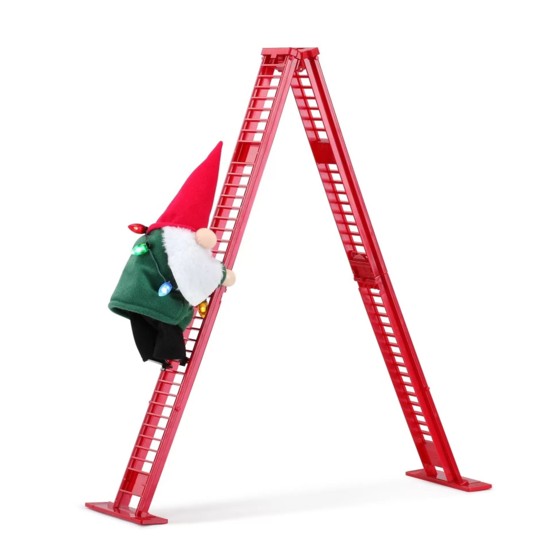 Best Sale Mr. Christmas 17" Animated Tabletop Climbing Gnome