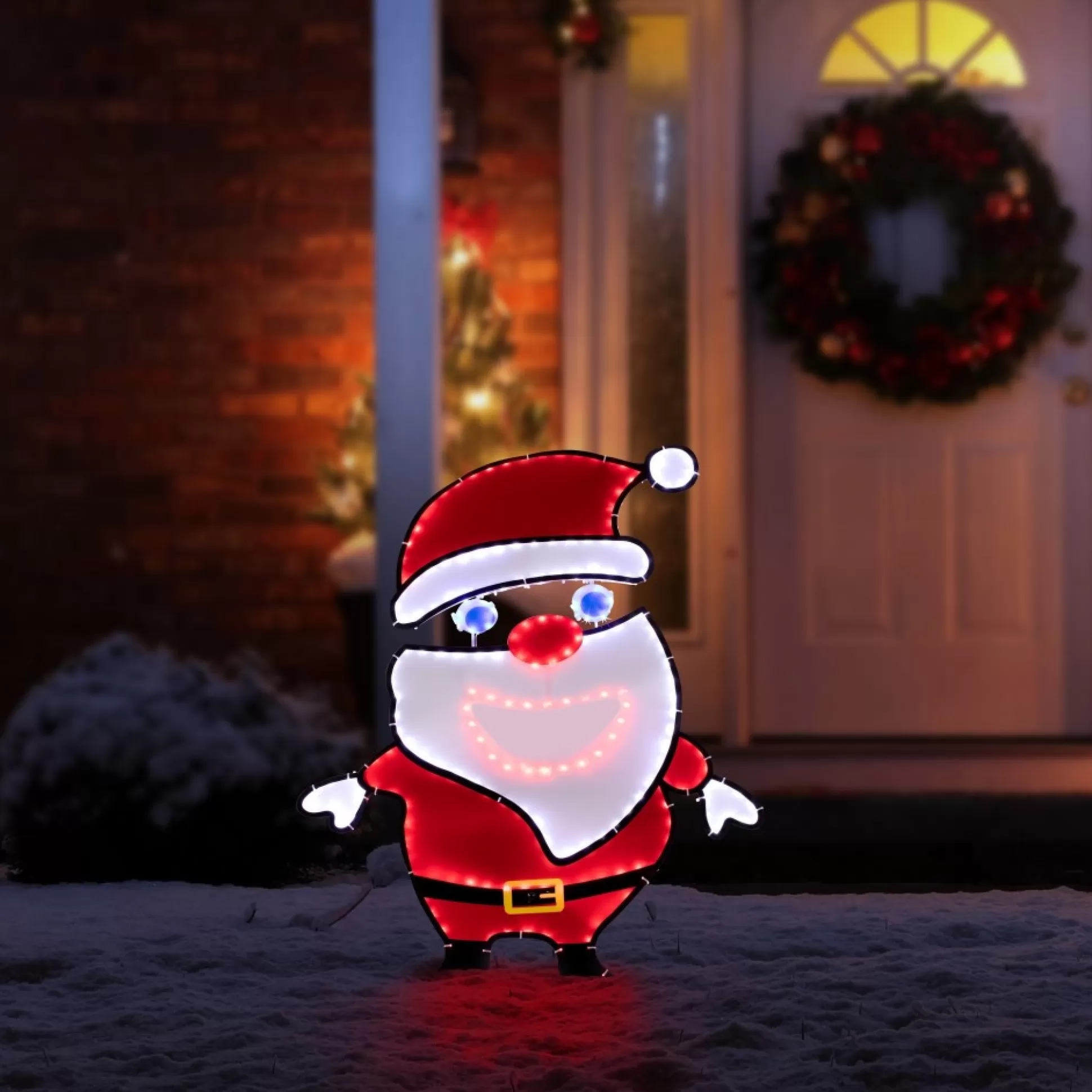 Store Mr. Christmas 36.75" Outdoor Singing Santa