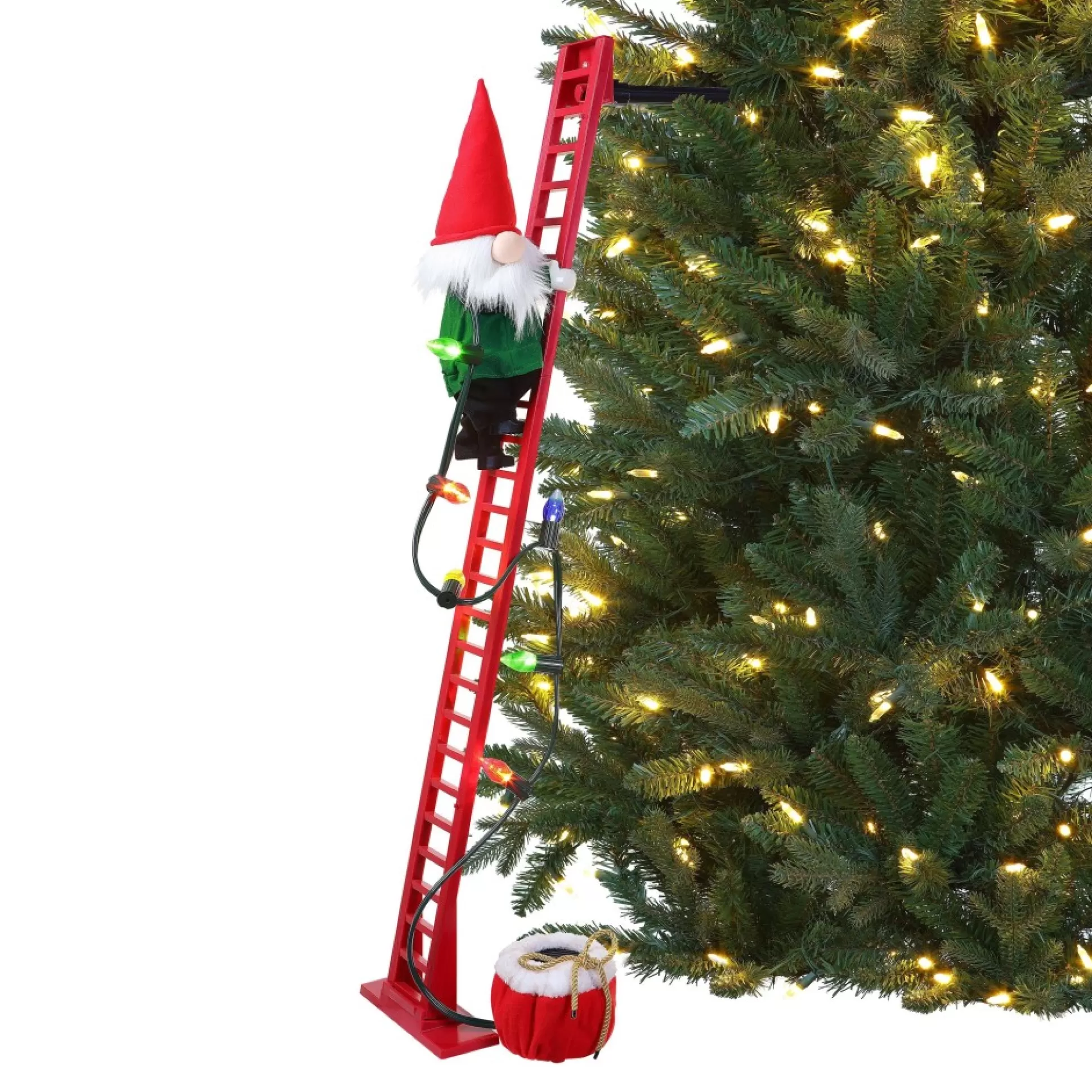 Best Sale Mr. Christmas 43" Animated Super Climbing Gnome