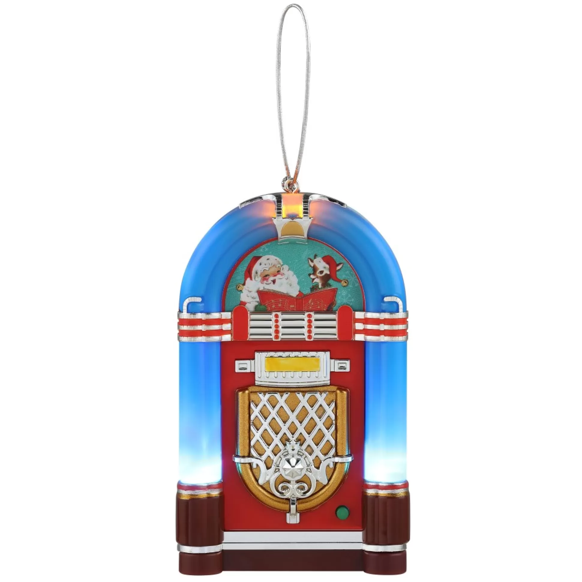 Cheap Mr. Christmas 4.9" Retro Jukebox Ornament - Blue