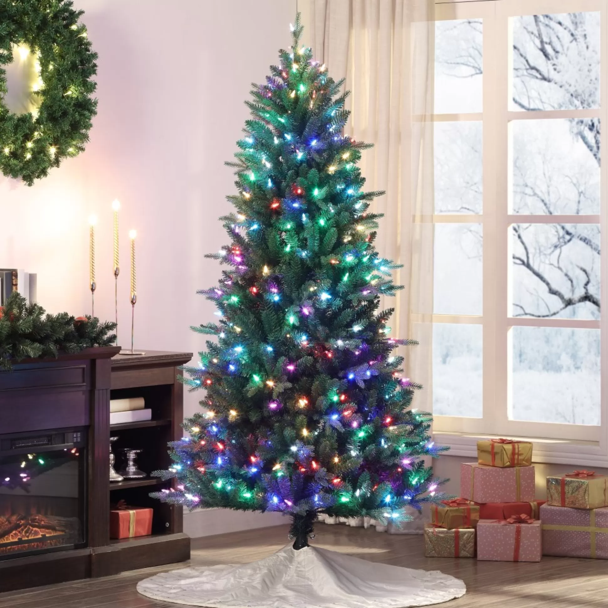 Clearance Mr. Christmas 6.5' Alexa Enabled Christmas Tree
