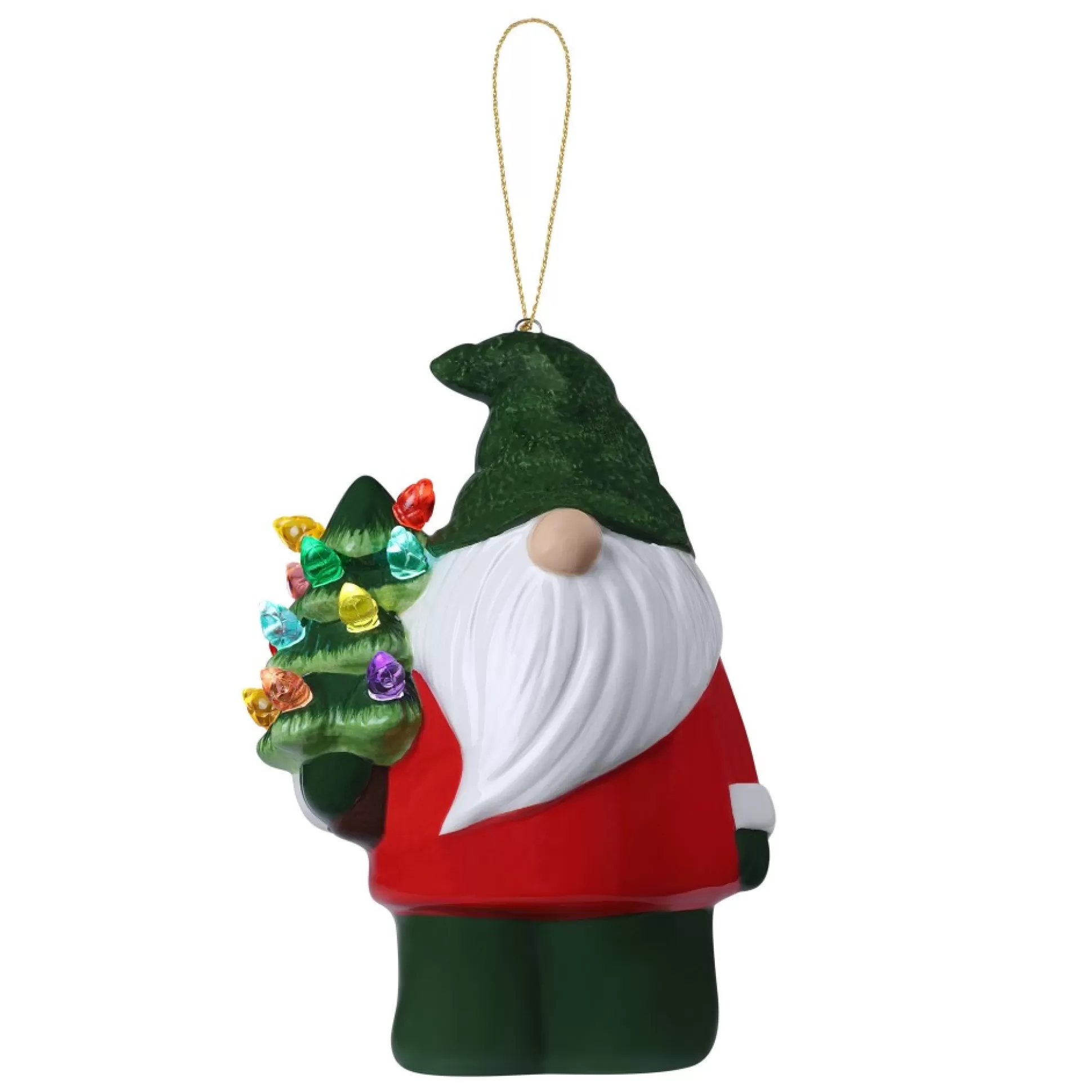 Best Mr. Christmas Mini Nostalgic Ceramic Figure - Gnome